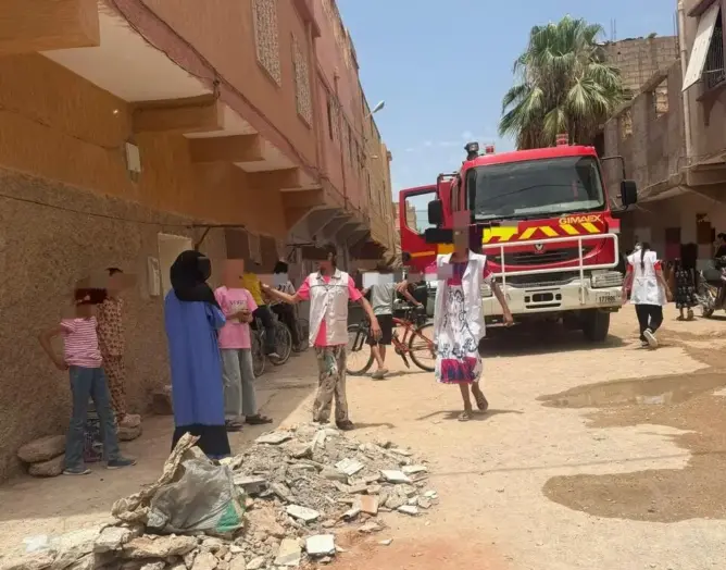 إصابة خمسيني في انفجار قنينة غاز بحي الحدب بالرشيدية