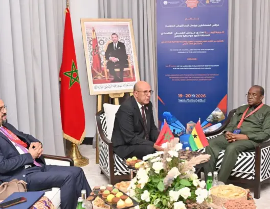 منتدى مراكش.. ولد الرشيد يجري مباحثات مع مسؤولين برلمانيين أفارقة