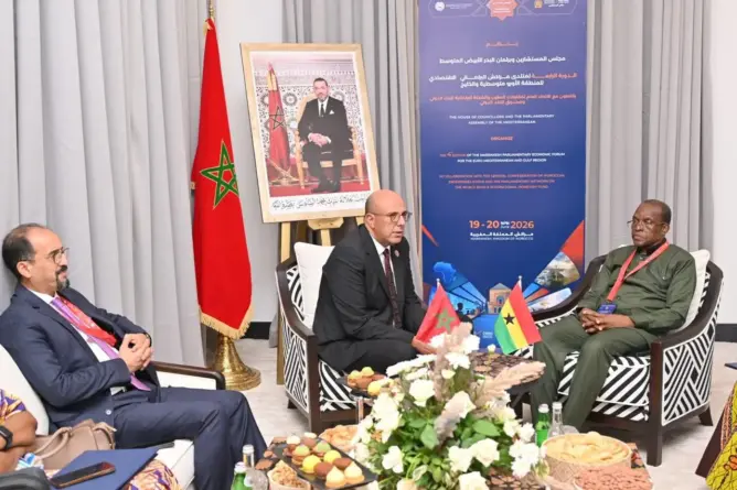 منتدى مراكش.. ولد الرشيد يجري مباحثات مع مسؤولين برلمانيين أفارقة