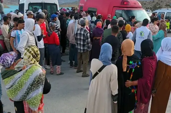 انتشال جثة شاب عشريني بعد غرقه بسد تمالوت بإقليم ميدلت
