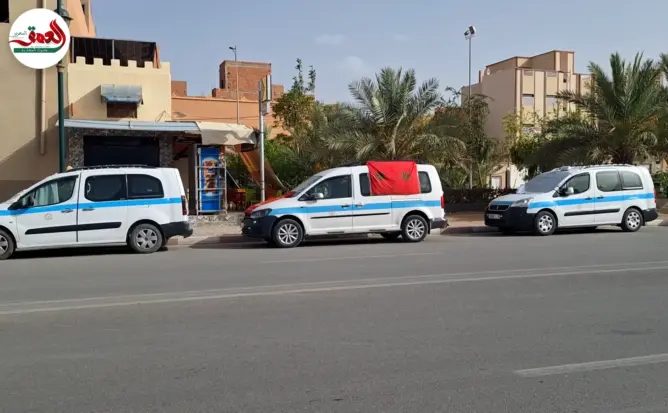 اعتصام أصحاب الطاكسيات بتنجداد
