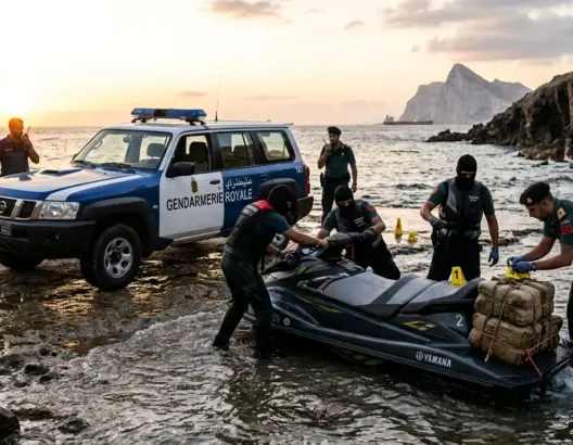 بالتفاصيل.. هكذا خطط ملثمون لتهريب الشيرا بالـ”جيتسكي” بسواحل طنجة