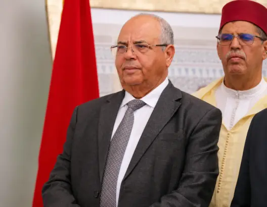رئيس مجلس جهة درعة تافيلالت خلال مناسبة رسمية بالجهة