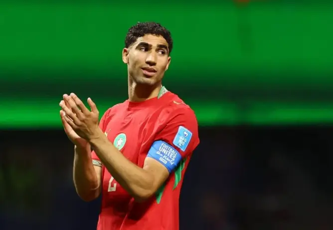 حكيمي: هدف رحيمي أبكانا جميعا.. وحلمي الأكبر قيادة المغرب إلى لقب تاريخي