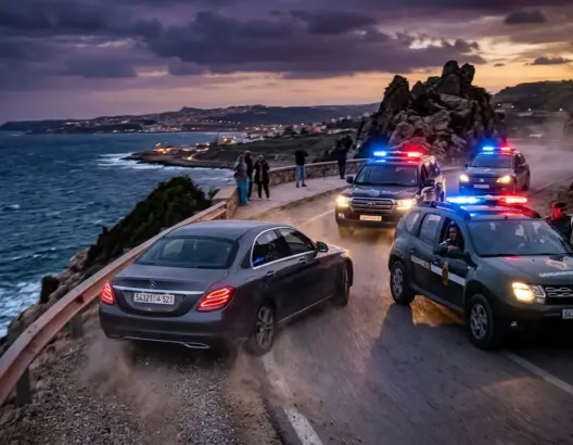 مطاردة هوليودية بضواحي طنجة تكشف خيوط قضية اختطاف وطلب فدية