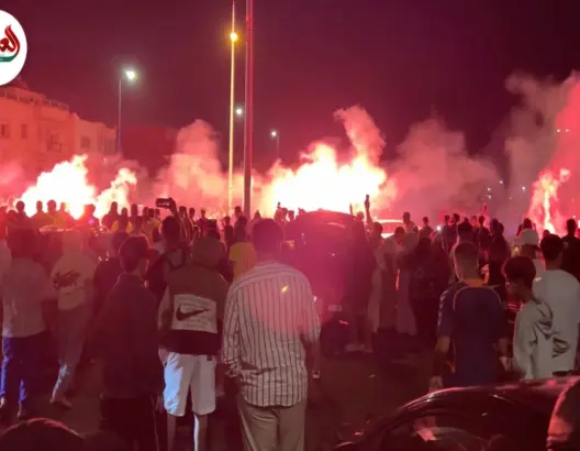 الجديدة تحتفل بإنجاز الأسود