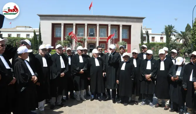 المحامون أمام البرلمان: مشروع القانون الجديد “إعدام للمهنة”