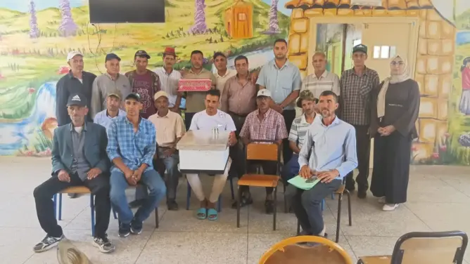 مركز هندسة المياه والغابات يطلق برنامجا تكوينيا لتطوير تربية النحل بمولاي بوعزة