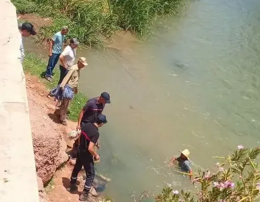 خنيفرة.. استنفار واسع بوادي أم الربيع بعد العثور على حذاء يشتبه في أنه يعود لمختف