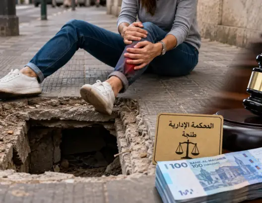 بسبب “حفرة غير مؤمنة”.. إدارية طنجة تغرّم الجماعة 65 ألف درهم تعويضا لسيدة