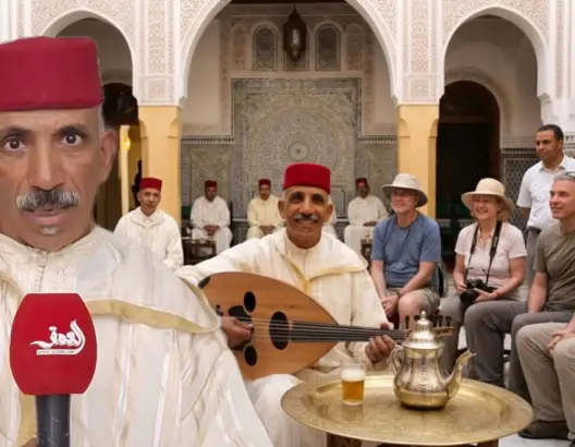 من علبة صفيح إلى أوتار العود.. عازف من أرفود يتخذ من النغمات جسرا للتعريف بالمغرب