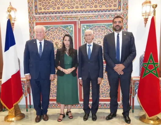 الطالبي العلمي يتباحث مع وفد فرنسي بالرباط ويشيد بموقف باريس الثابت من مغربية الصحراء