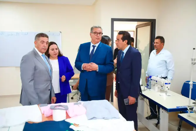 أخنوش يدشن مشاريع تنموية جديدة بأكادير تشمل مرافق ثقافية واجتماعية ورياضية