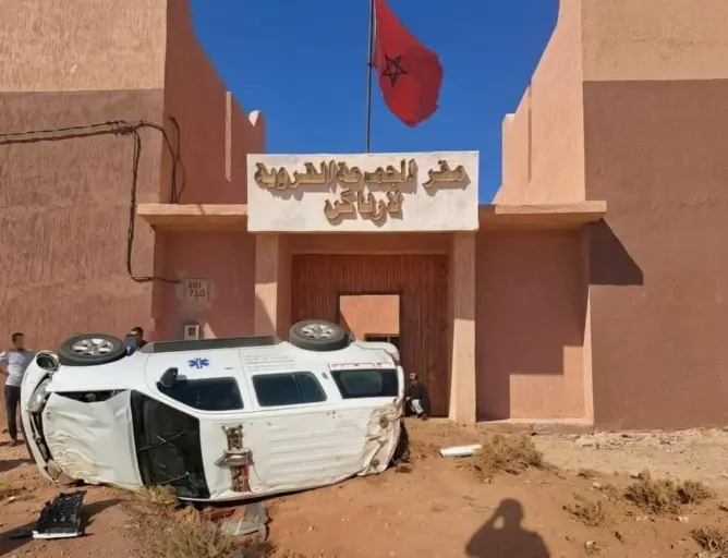 سنتان على انقلاب “إسعاف” إزناكن.. 40 دوارا في ورزازات يواجهون الموت بلا إسعاف