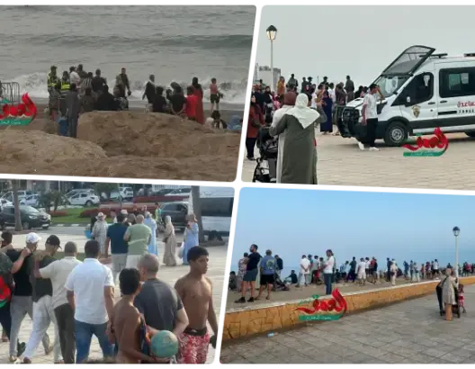 موجة الهجرة إلى سبتة تتواصل والمغرب يغلق شاطئ الفنيدق ويكثف الإنزال الأمني بالحدود (فيديو)