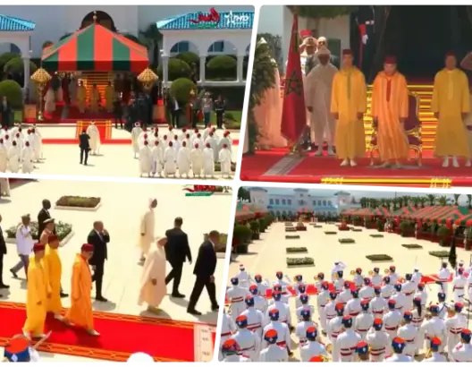 عيد العرش.. الملك يترأس بالمضيق حفل استقبال بحضور رموز الدولة والدبلوماسية والأديان (فيديو)