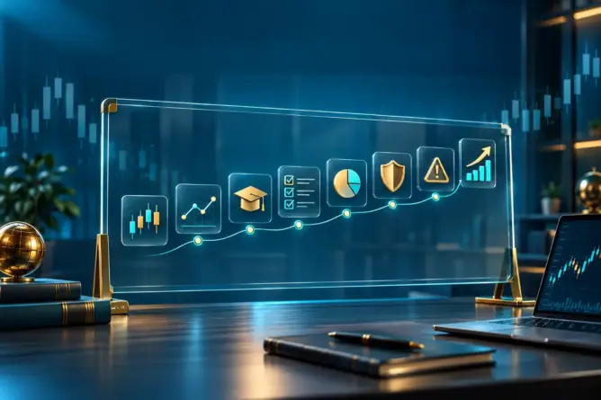 أكاديمية إيفست: مسار تعليمي من أساسيات التداول إلى إدارة المخاطر