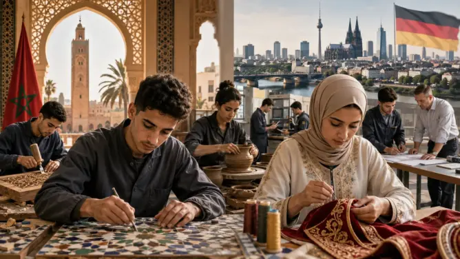 بـ19 مليون درهم.. مشروع جديد لغرفة الصناعة التقليدية بالرباط يوفر فرص شغل للشباب المغربي بألمانيا