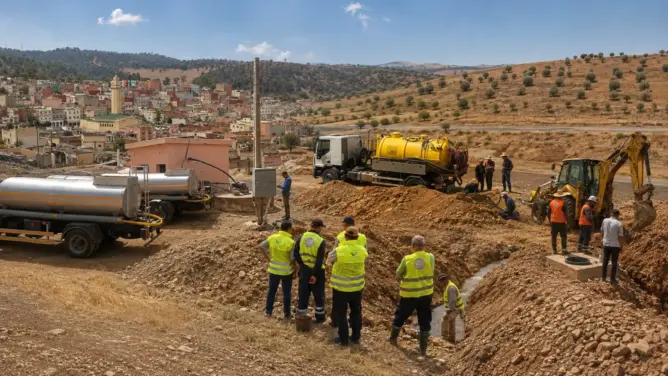 الجمعية المغربية لحقوق الإنسان تنتقد ما تصفه بـ”التدبير التجاري” للماء بخنيفرة