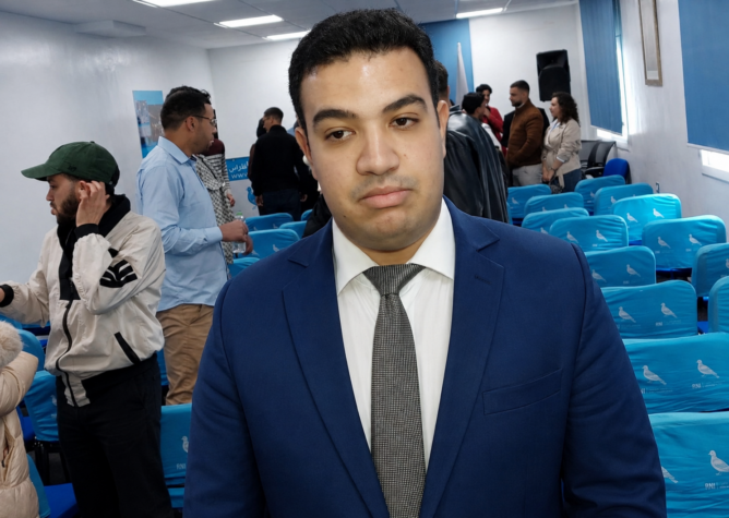 رئيس منظمة الطلبة التجمعيين