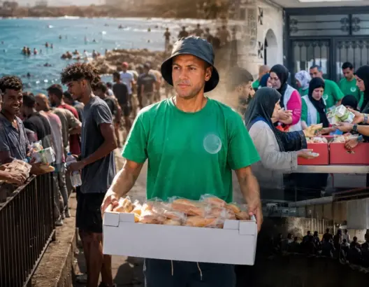 “هؤلاء إخواننا”.. “العمق” ترصد كيف يسابق مغاربة سبتة الزمن لإطعام آلاف المهاجرين وحماية الفتيات