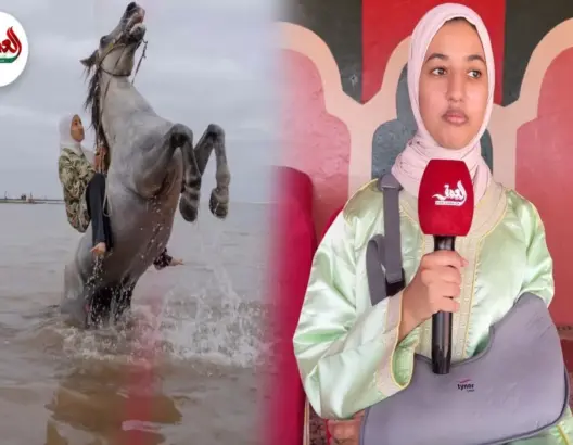 الفارسة غيثة تروي قصة صورتها العالمية وتكشف لـ”العمق” كواليس إصابة خطيرة كادت تنهي حياتها