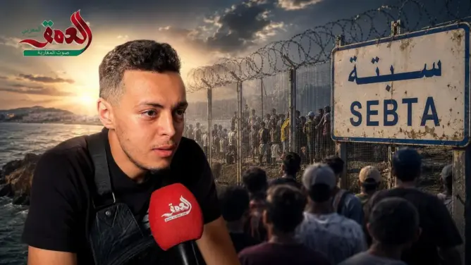 دخلها قاصرا في “هجمة 2021”.. مغربي بإسبانيا يعود لسبتة بعد 5 سنوات ليساعد المهاجرين الجدد (فيديو)
