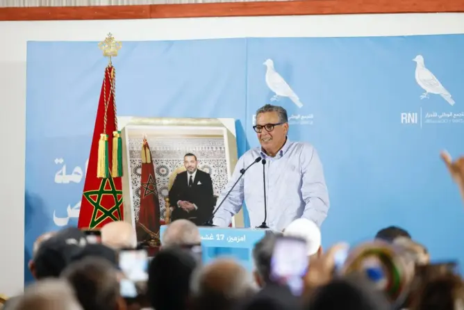 أخنوش يتعهد من أمزميز بدراسة تظلمات متضرري زلزال الحوز وإيجاد حلول لها