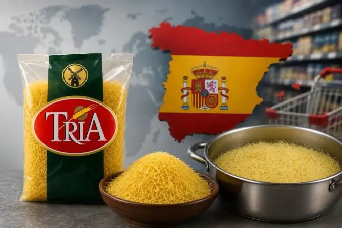 بسبب “خردل” غير معلن عنه.. إسبانيا تسحب من الأسواق دفعة من شعرية “TRIA” القادمة من المغرب