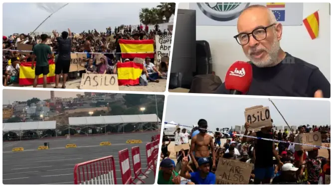 من “الهروب الكبير” إلى حياة الانتظار.. “العمق” ترصد الأوضاع داخل سبتة بعد 20 يوما من الأزمة (فيديوهات)