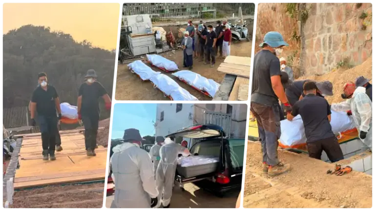 سبتة تواصل دفن ضحايا الهجرة.. 42 جثمانا تحت التراب و9 “محددة الهوية” تنتظر الترحيل للمغرب