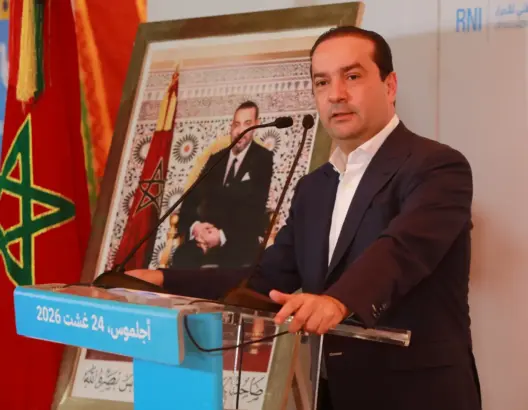 محمد شوكي يتحدث في لقاء حزبي حول السياسات العمومية والاجتماعية بالمغرب