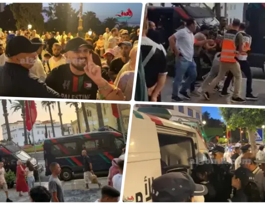 هيئة مغربية تطالب بالتحقيق في منع وقفتي فلسطين بطنجة وتطوان وتتمسك بـ”إسقاط التطبيع” (فيديو)