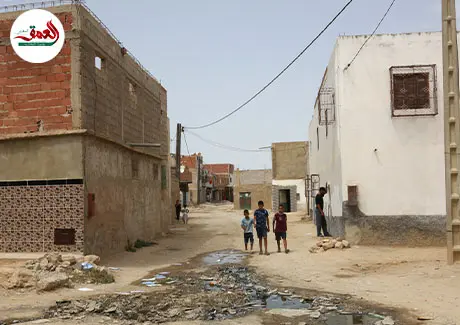 “الواد الحار” يحاصر دوار الخراريب بالمهاية منذ 3 سنوات