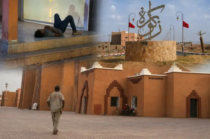 شوارع زاكورة تحتضن معاناة نفسية صامتة.. مطالب بإنقاذ الحالات الهشة من الإهمال (صور)