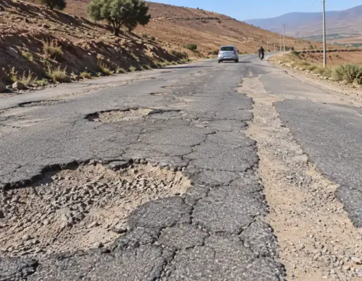 طريق متهالكة وإنارة ضعيفة تؤرق ساكنة دواوير بتمصلوحت