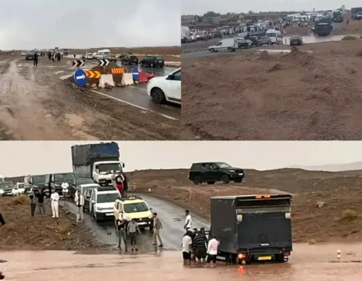 سيول الجنوب الشرقي تشل محاور طرقية وتعيد سؤال جاهزية البنية التحتية (صور)