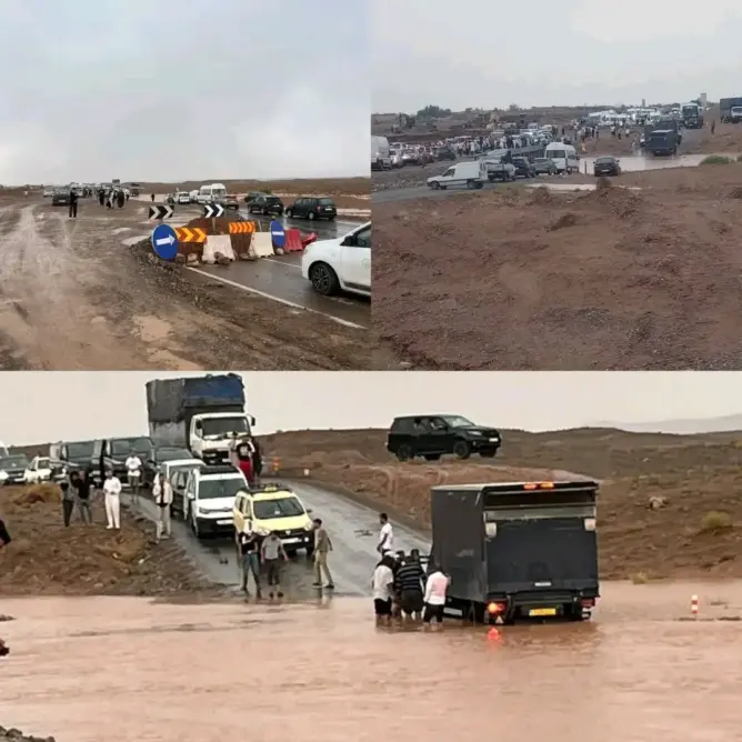 سيول الجنوب الشرقي تشل محاور طرقية وتعيد سؤال جاهزية البنية التحتية (صور)