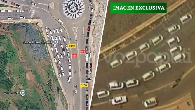 فضيحة إعلامية بإسبانيا.. “دليل استخباراتي” لتوريط المغرب يتضح أنه “موقف طاكسيات” بباب سبتة