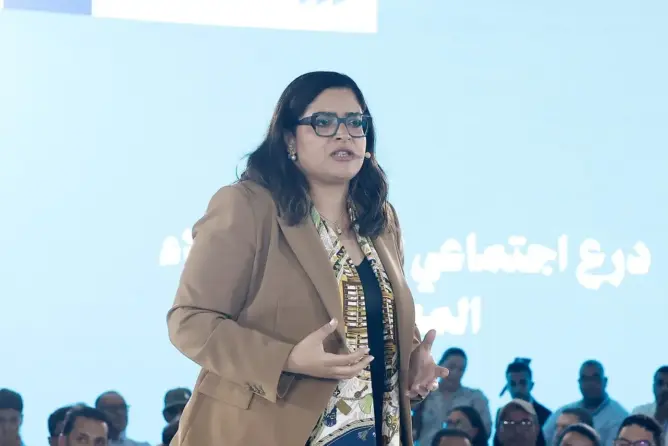 سلمى بنعزيز ناطقة رسمية باسم حزب التجمع الوطني للأحرار