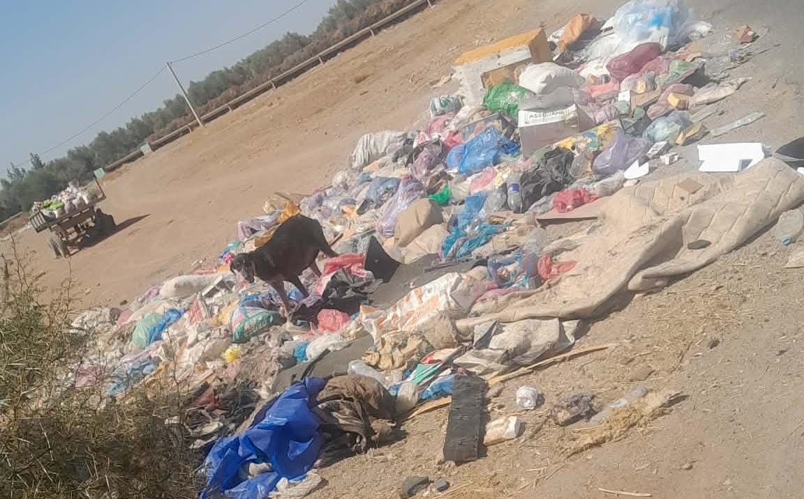 المجتمع المدني 13 النفايات تحاصر أحياء ودواوير بتسلطانت ومطالب بانتظام الجمع وتعزيز الحاويات