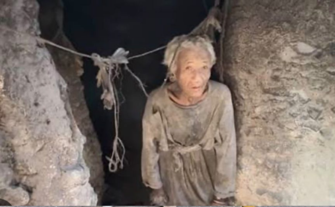 بعد انتشار قصتها.. سلطات آسفي تتدخل لإنقاذ “مي حسبية” وتحاول إقناعها بمغادرة “كهفها”