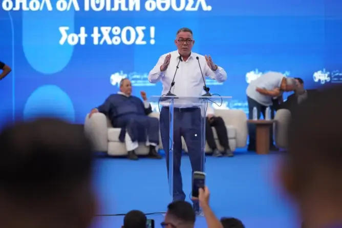 لقجع في تجمع حزبي بأكادير