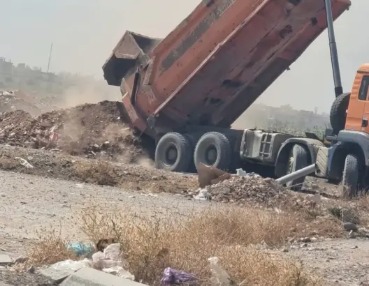 تسلطانت.. حرق الأزبال ليلا ورمي مخلفات البناء نهارا يؤرقان ساكنة دوار لهنا
