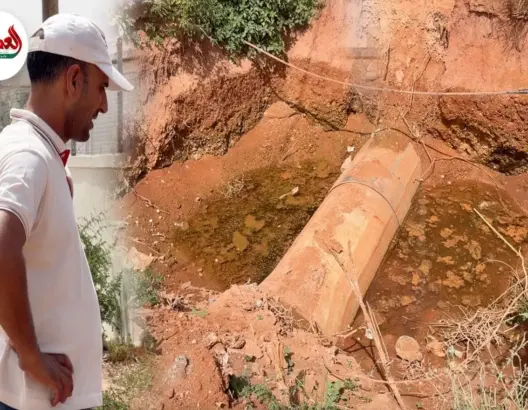 كارثة في شبكة السقي ببولعوان