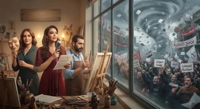 صمت أم تخوف من التبعات.. لماذا يغيب الفنانون عن نقاش الاستحقاقات الانتخابية؟