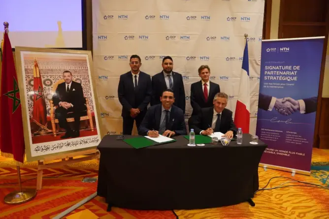 مجموعة “OCP” و”NTN Europe” تتحالفان لتطوير الصيانة التنبؤية بالذكاء الاصطناعي في أوروبا