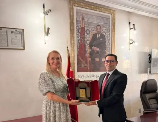 سفيرة فنلندا تبحث مع مدير “SRM فاس-مكناس” فرص تطوير التعاون في مجال الماء