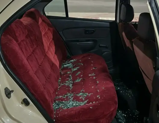 اعتداء ورشق بالحجارة يستهدف سائق “طاكسي” بورزازات (صور)