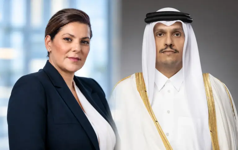 رئيس الوزراء القطري يجري اتصالا برئيسة الحكومة المغربية ويهنئها بتوليها المنصب